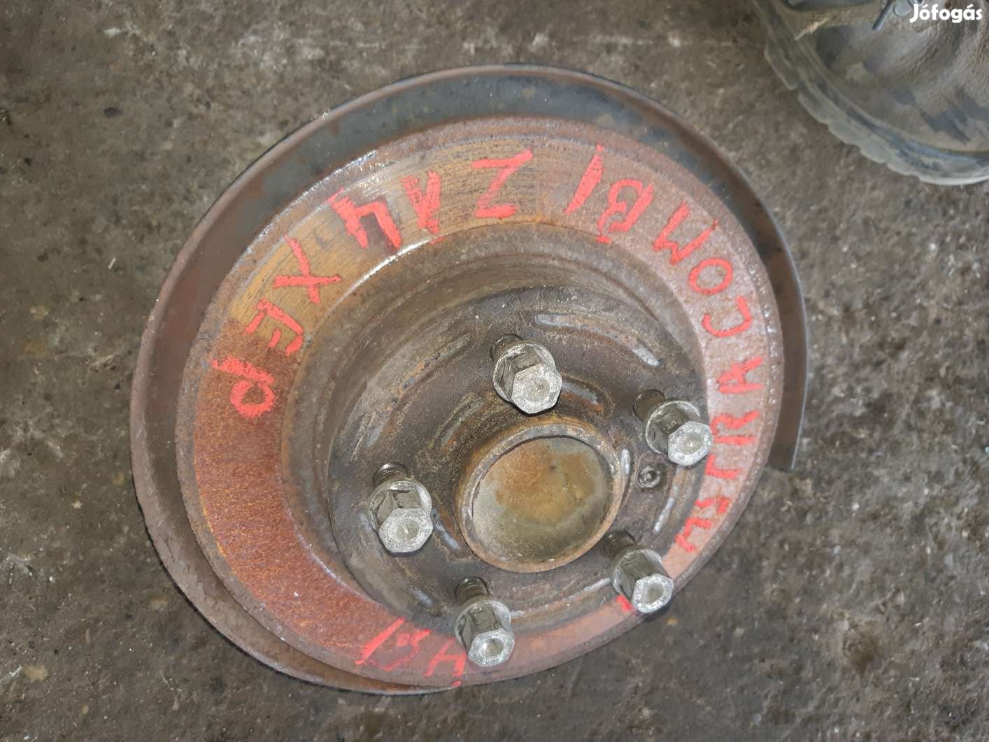 Opel Astra H Bal Hátsó Csonkállvány Kerékaggyal ABS Jeladó