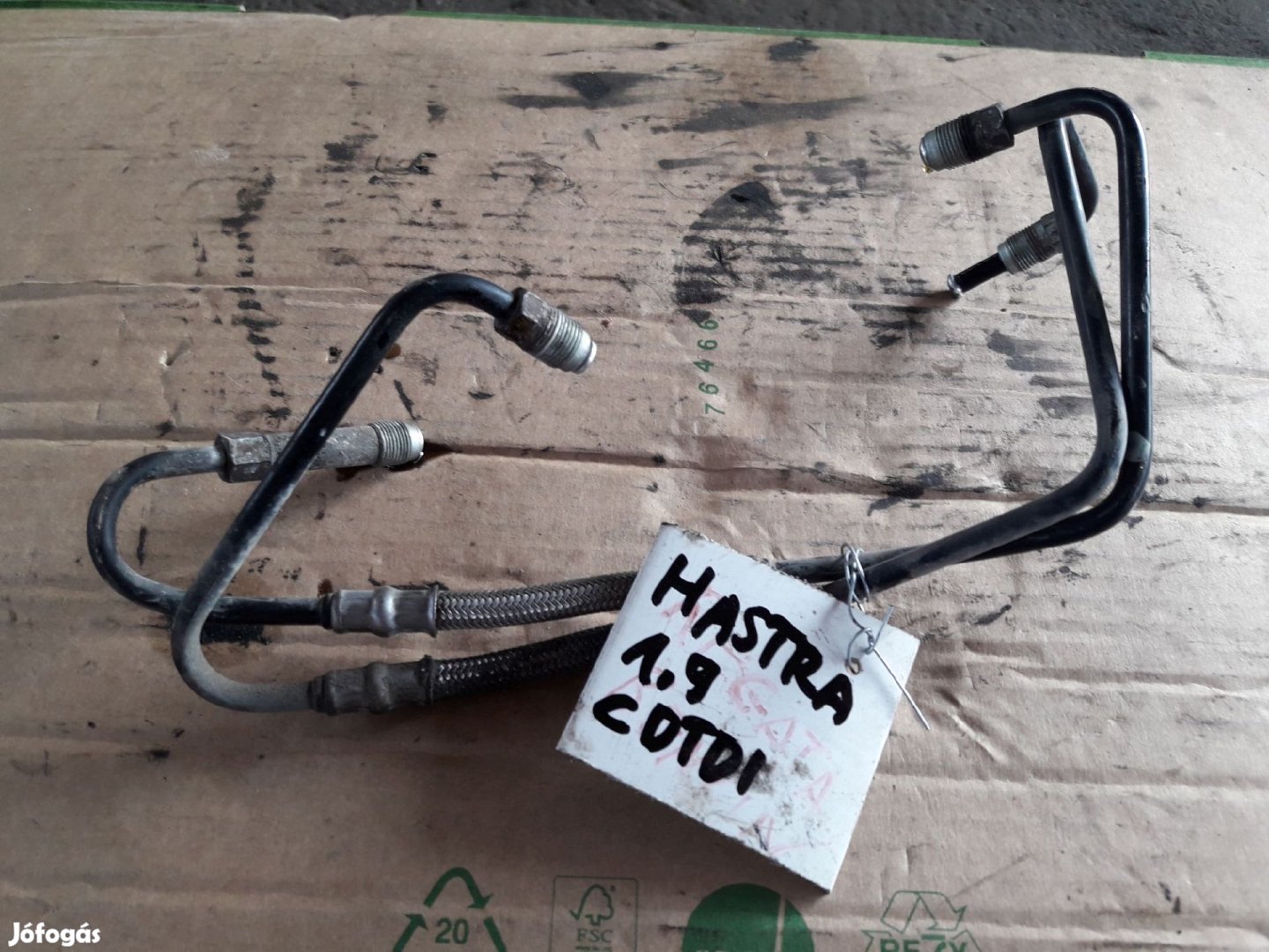 Opel Astra H Fékolaj Cső