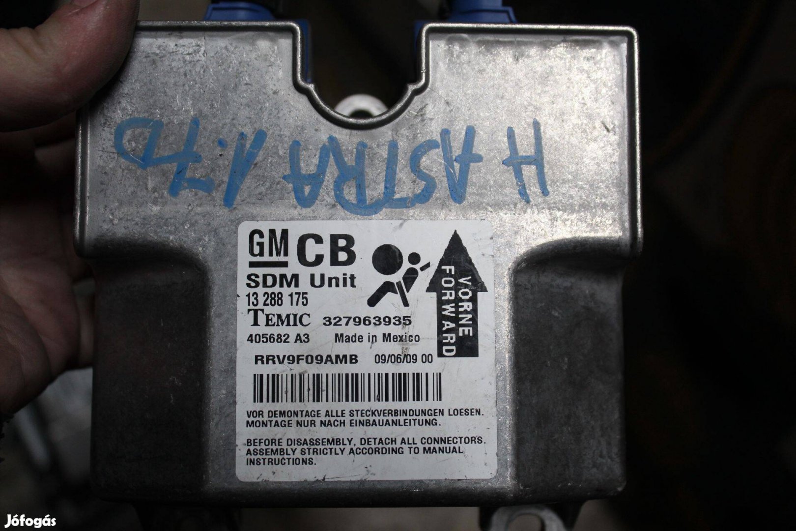 Opel Astra H Légzsák vezérlő 13288175CB