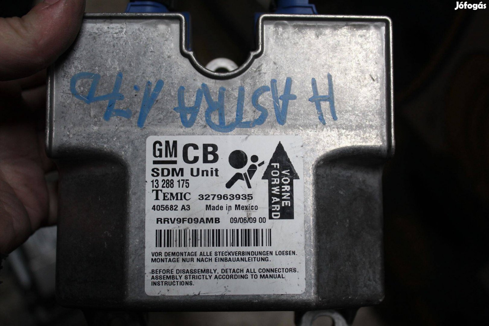 Opel Astra H Légzsák vezérlő 13288175CB