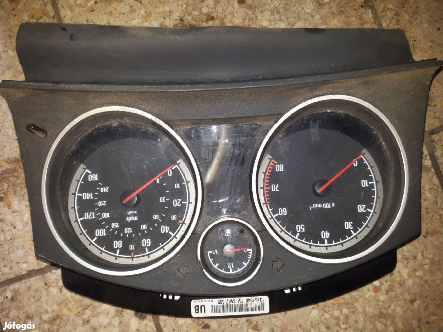 Opel Astra H Óraegység Kilométeróra