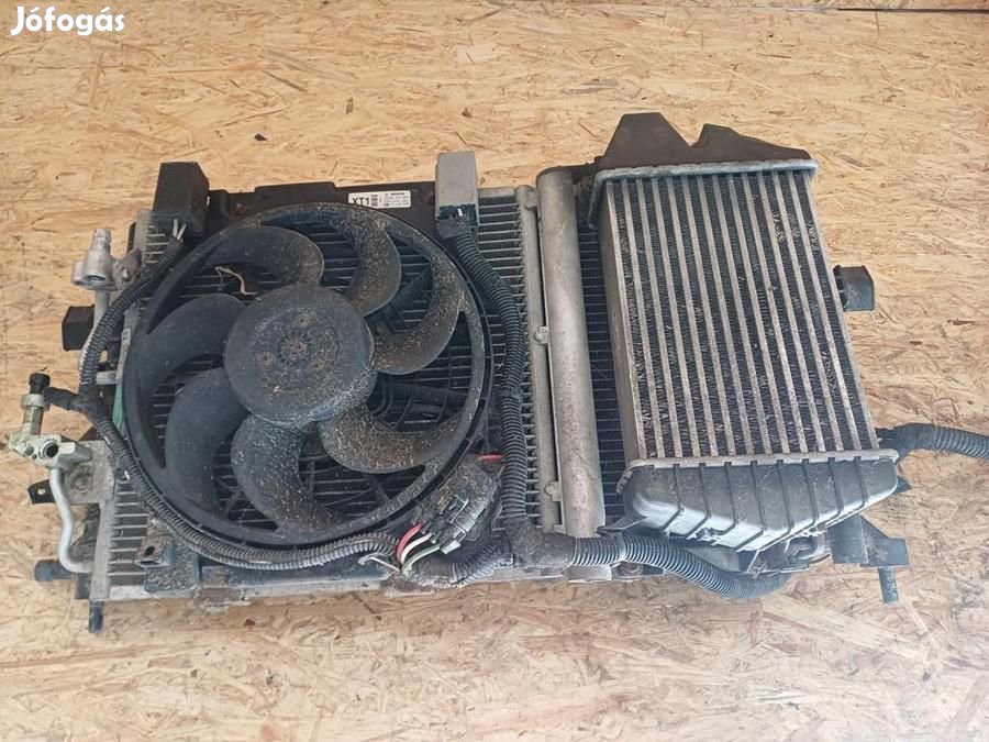 Opel Astra H (2004-2009) 1.9Cdti Diesel Vízhűtő Klímahűtő Intercooler