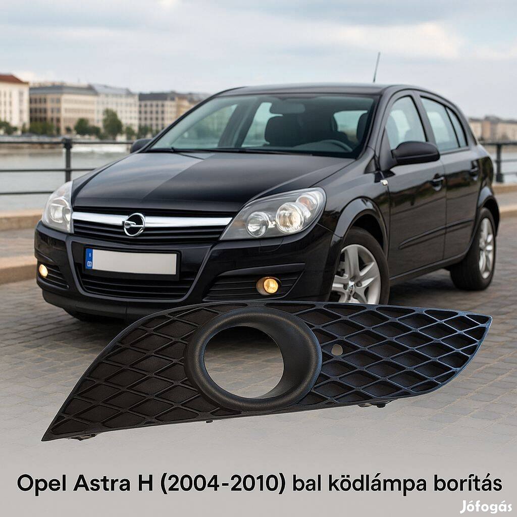 Opel Astra H (2004-2010) bal ködlámpa borítás cikkszám GM13225764