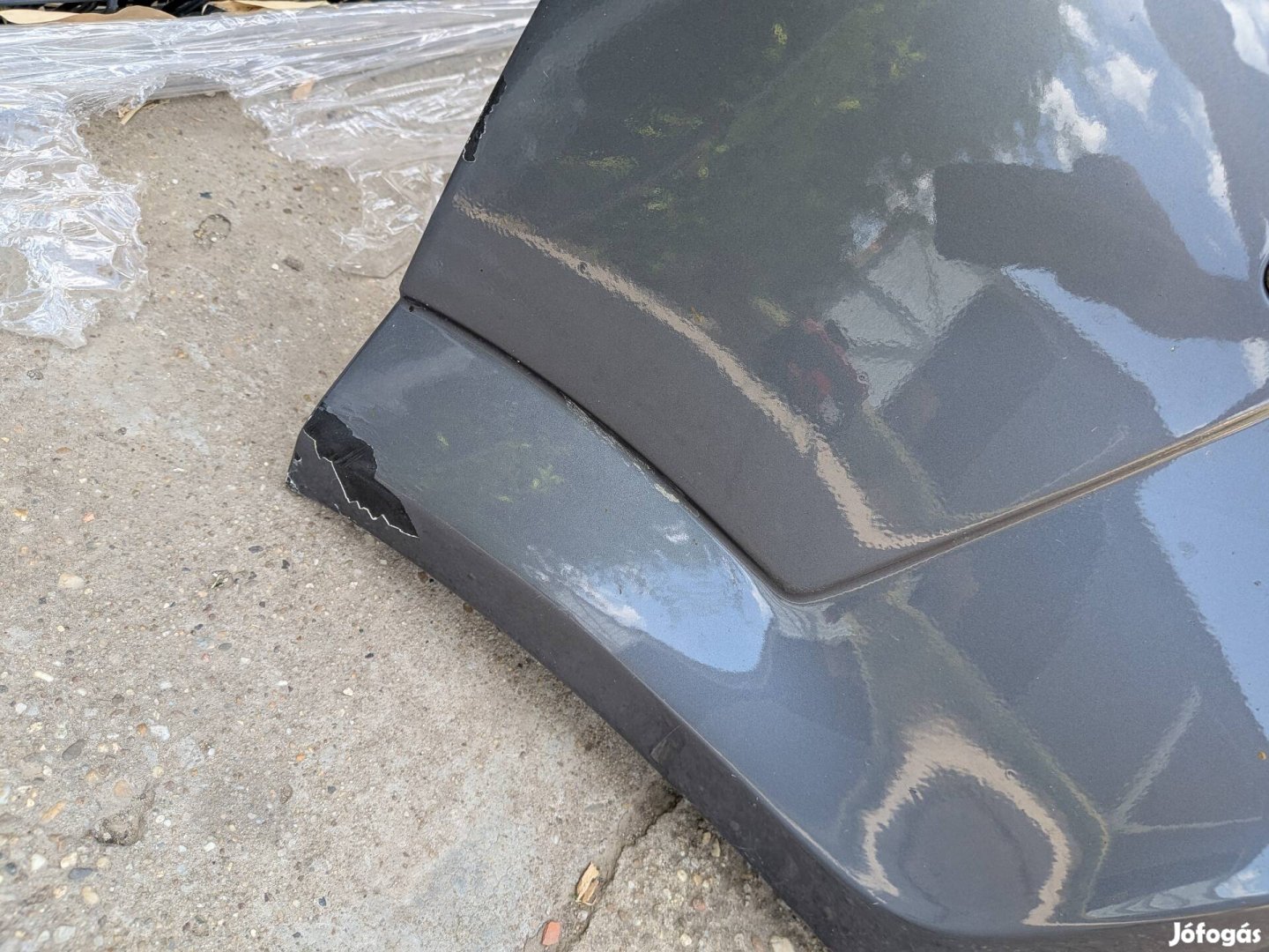 Opel Astra H első lökhárító ködlámpás, mosós 