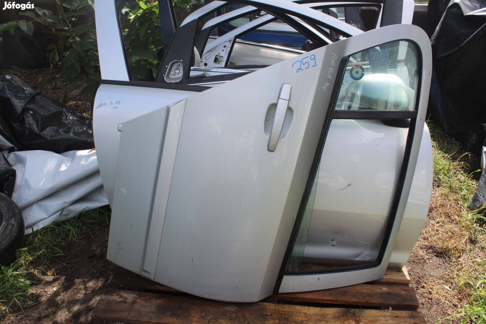 Opel Astra H jobb hátsó ajtó komplett(259)