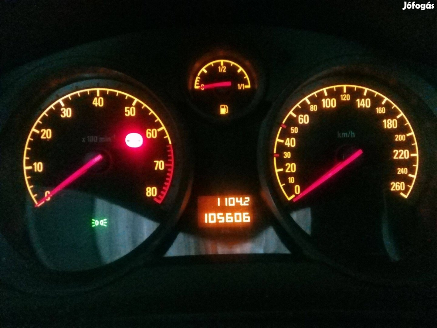 Opel Astra H kilométeróra XB