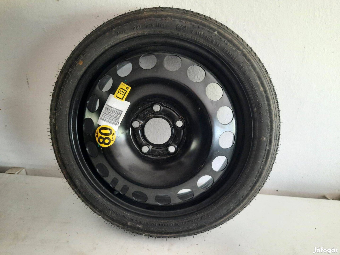 Opel Astra H pótkerék , mankókerék , szervízkerék