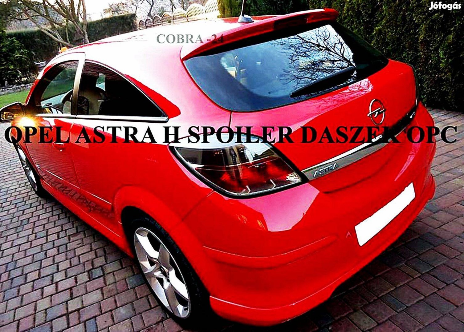 Opel Astra H spoiler OPC 3ajtós