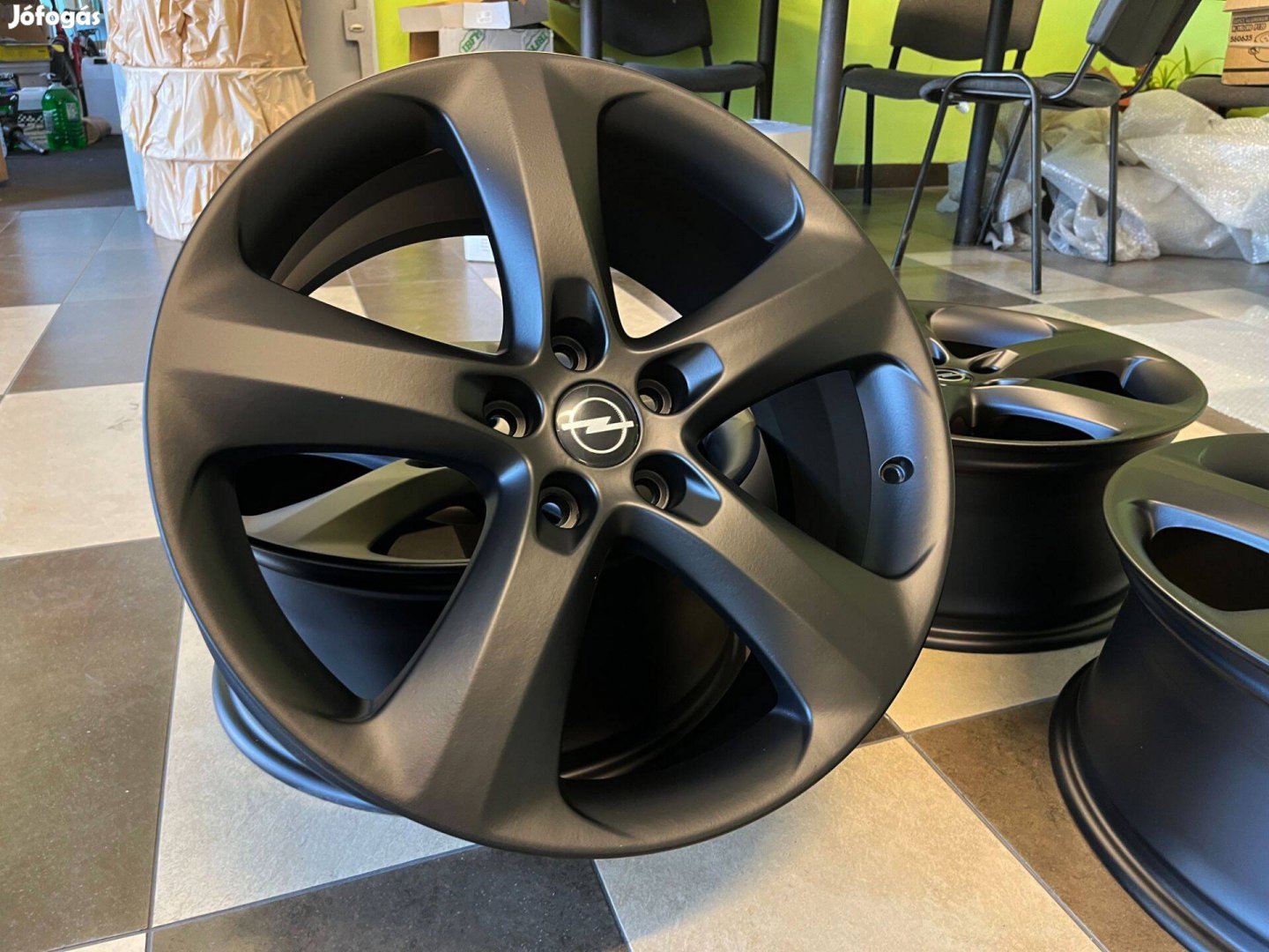 Opel Astra Insignia 19" 5x115 fekete gyári alufelni eladó 19 coll