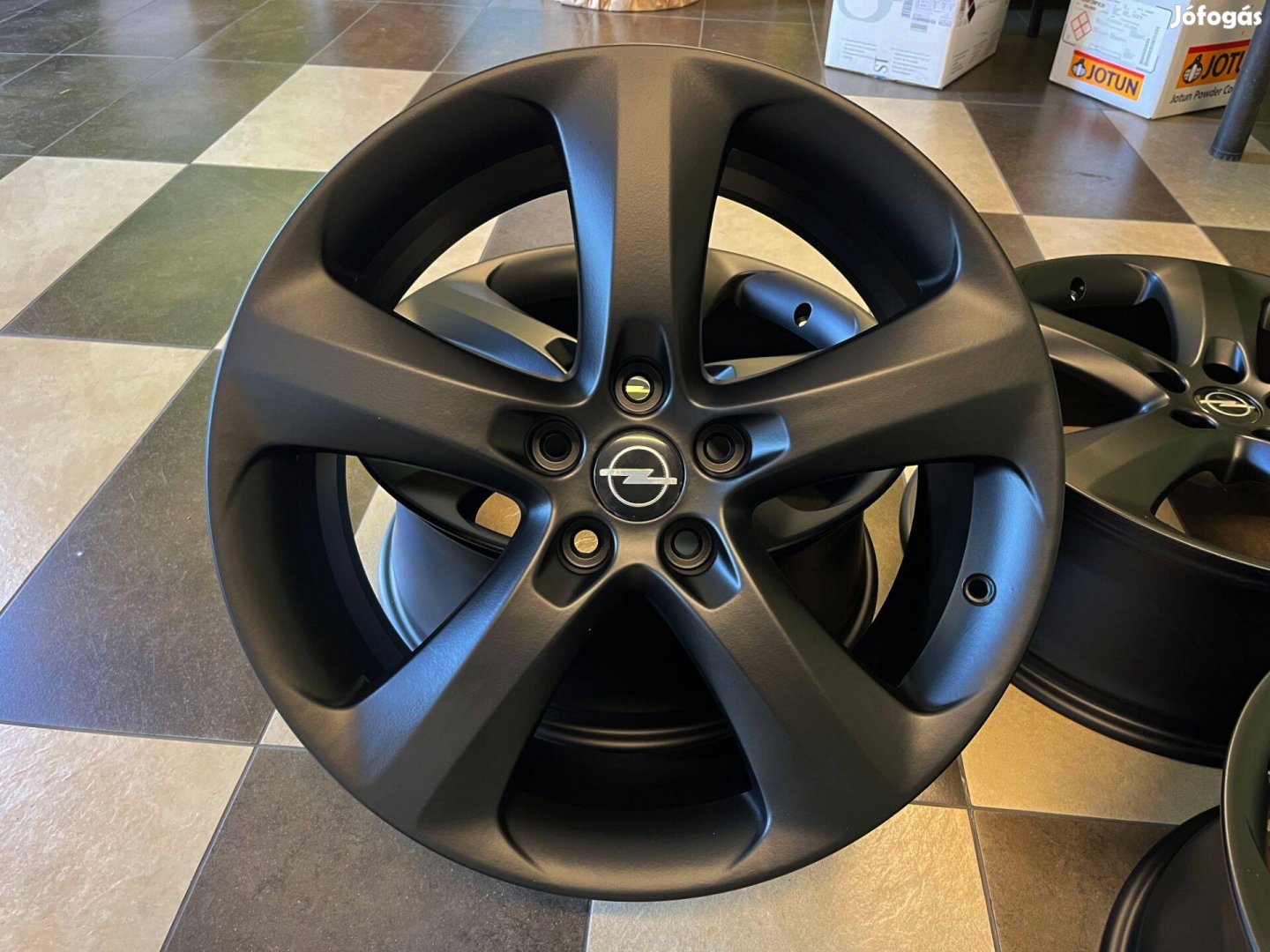 Opel Astra Insignia 19" 5x115 fekete gyári alufelni eladó 19 coll