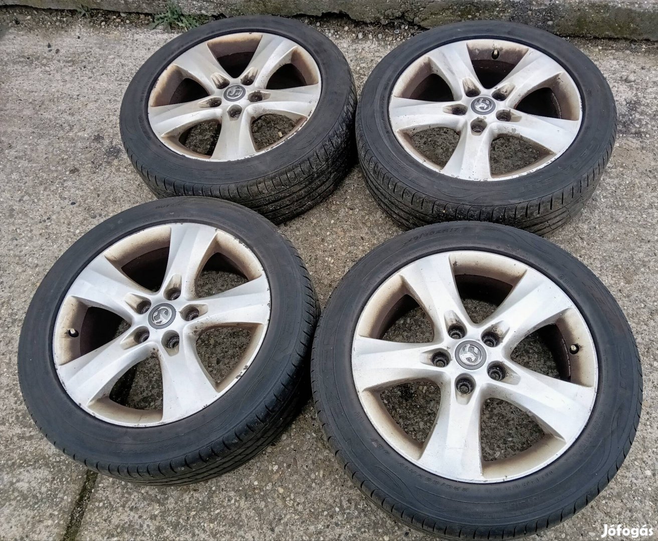 Opel Astra J 17" (5x115, 7x17) alufelni garnitúra