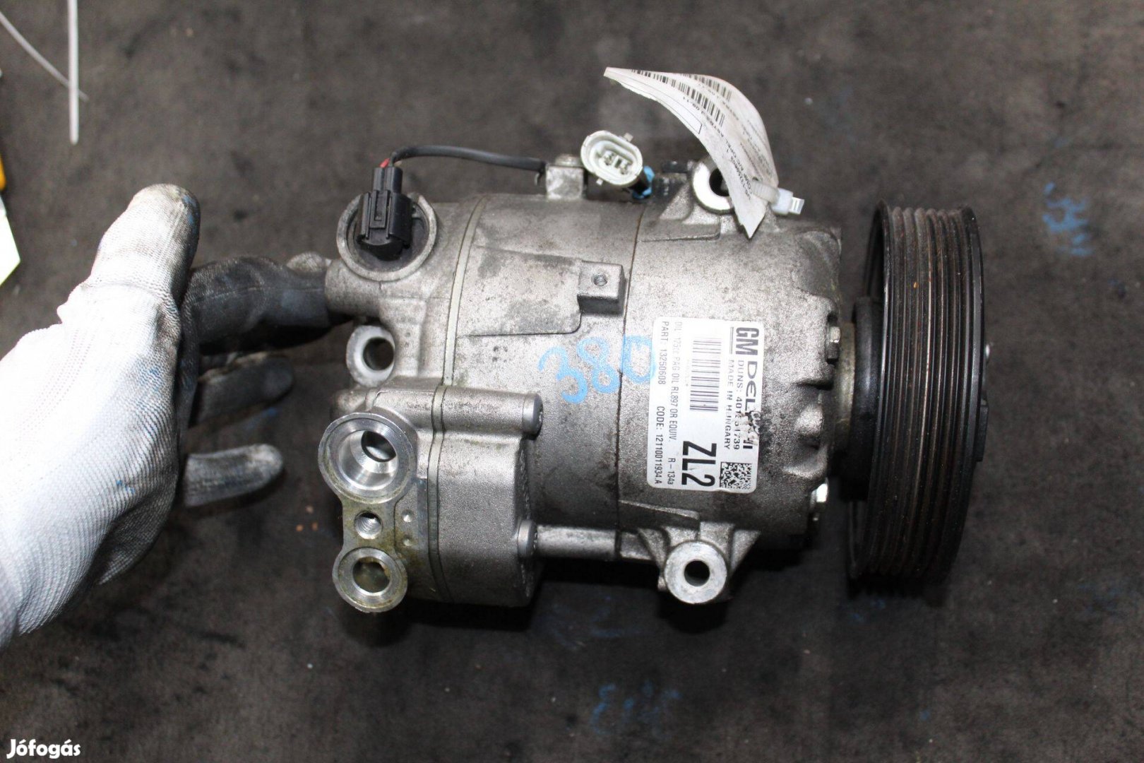 Opel Astra J 2009-2011 1.4B klímakompresszor (13250608 ZL2) (380)