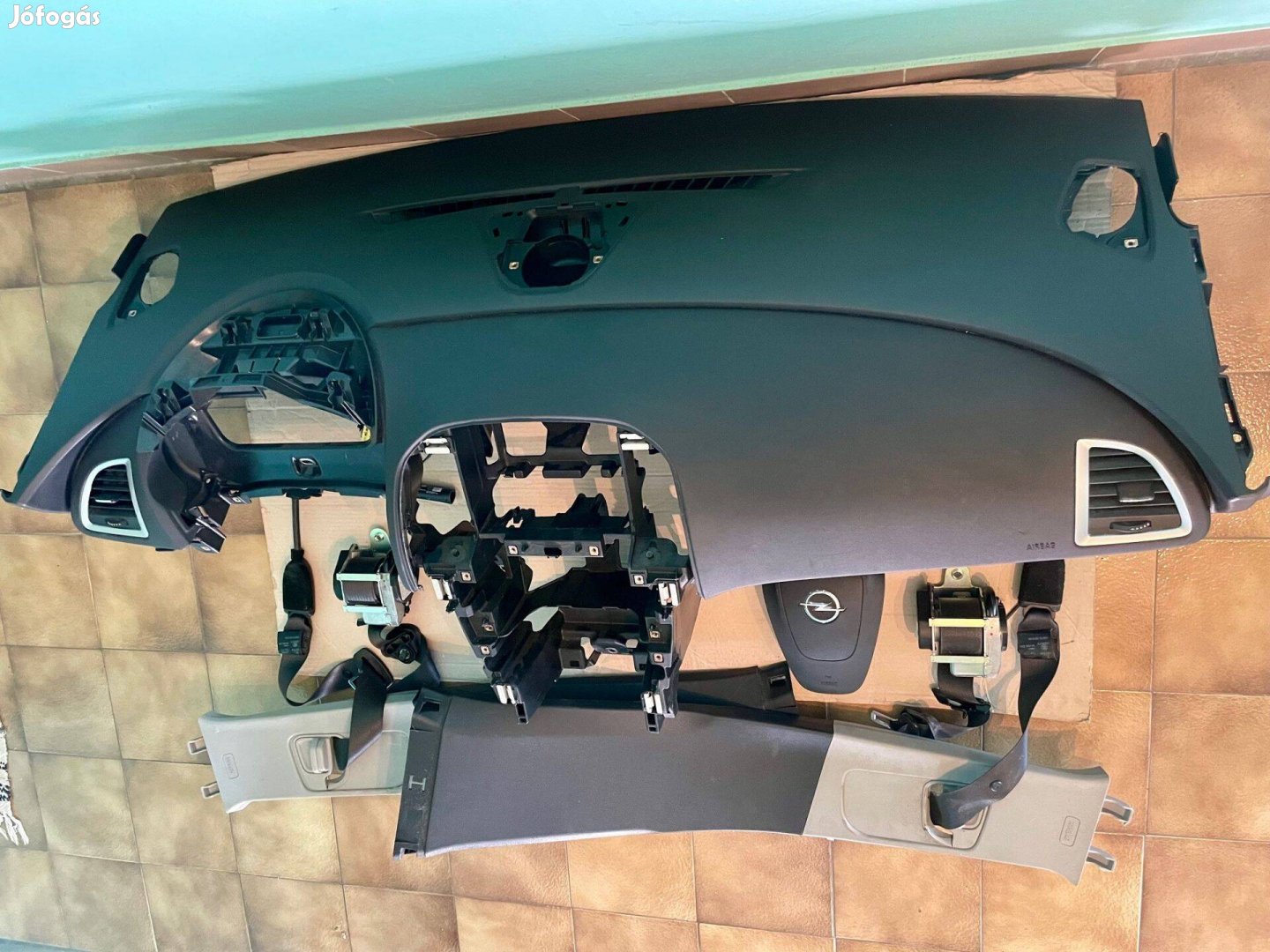 Opel Astra J Légzsák grt. / Vezető - Utas - Oldal -Függöny légzsák