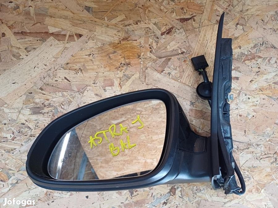 Opel Astra J 2009-2015 Bal Visszapillantó Tükör Sérült