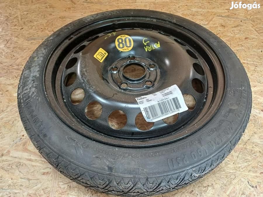 Opel Astra J (2009-2015)  16" 5X105 Benzines Pótkerék Új