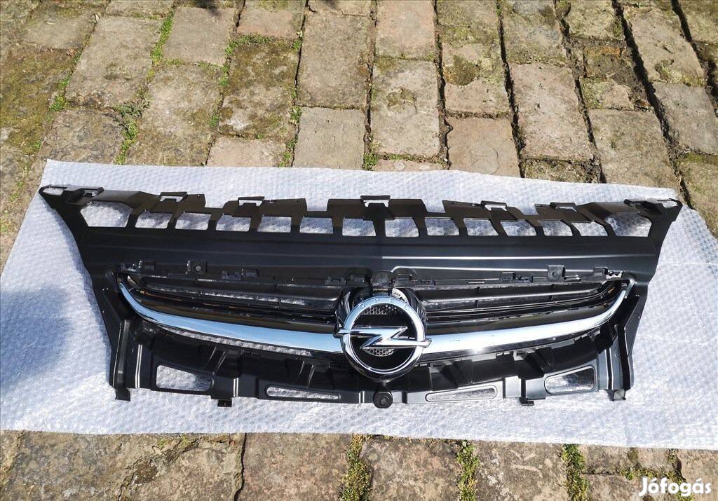 Opel Astra J facelift hűtőrács krómmal emblémával