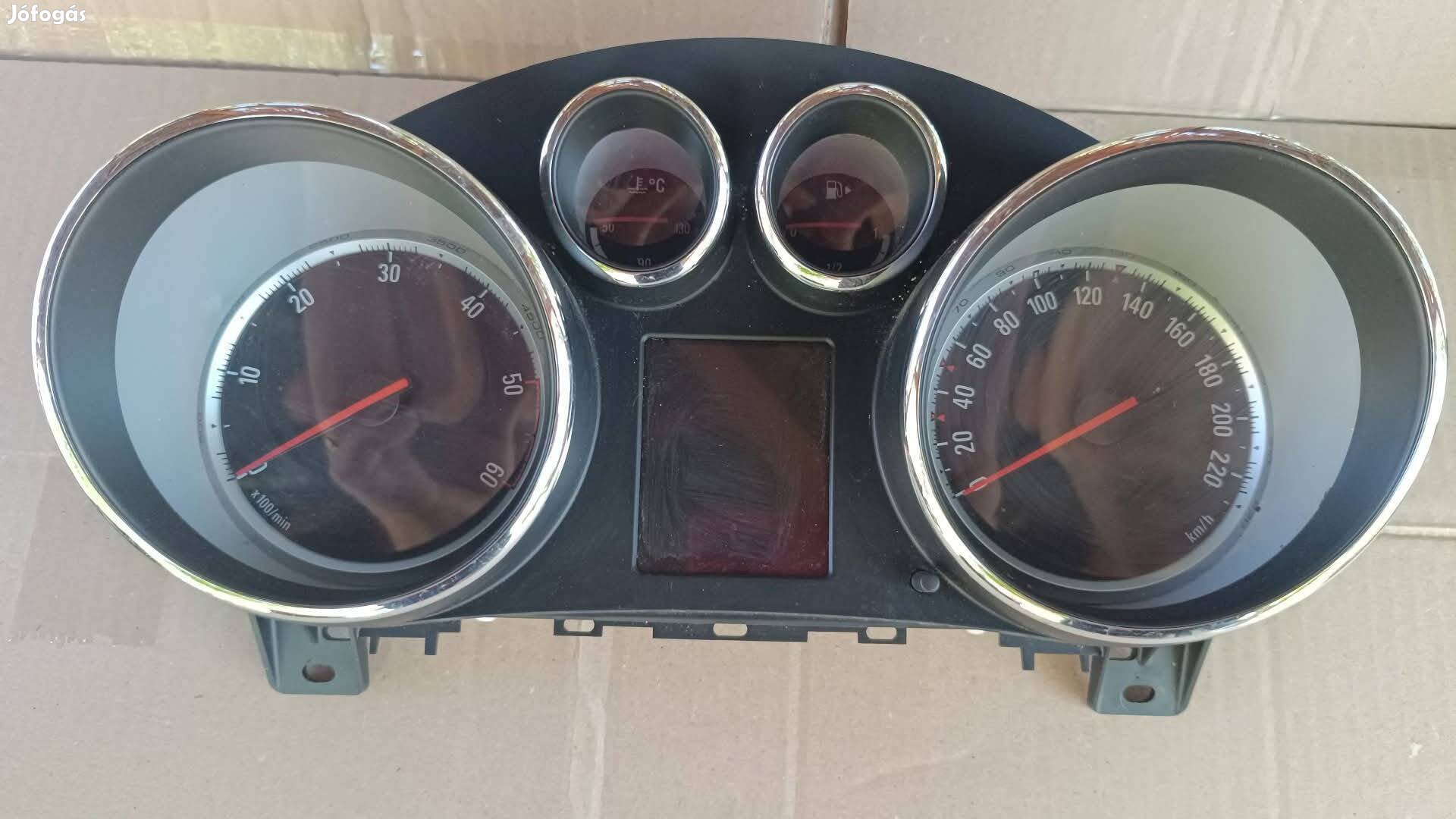 Opel Astra J kilométer óra 