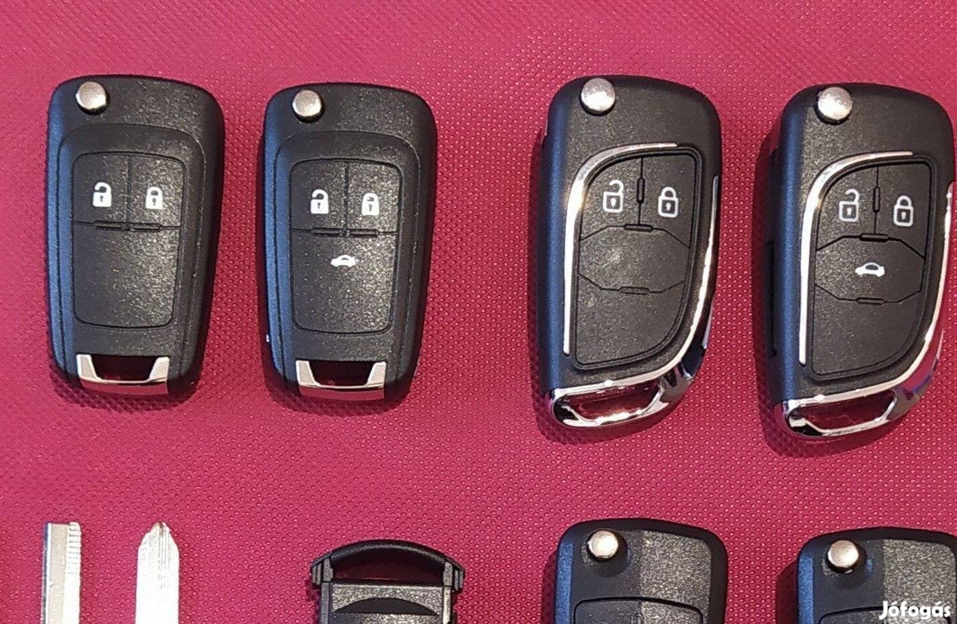 Opel Astra J kulcs