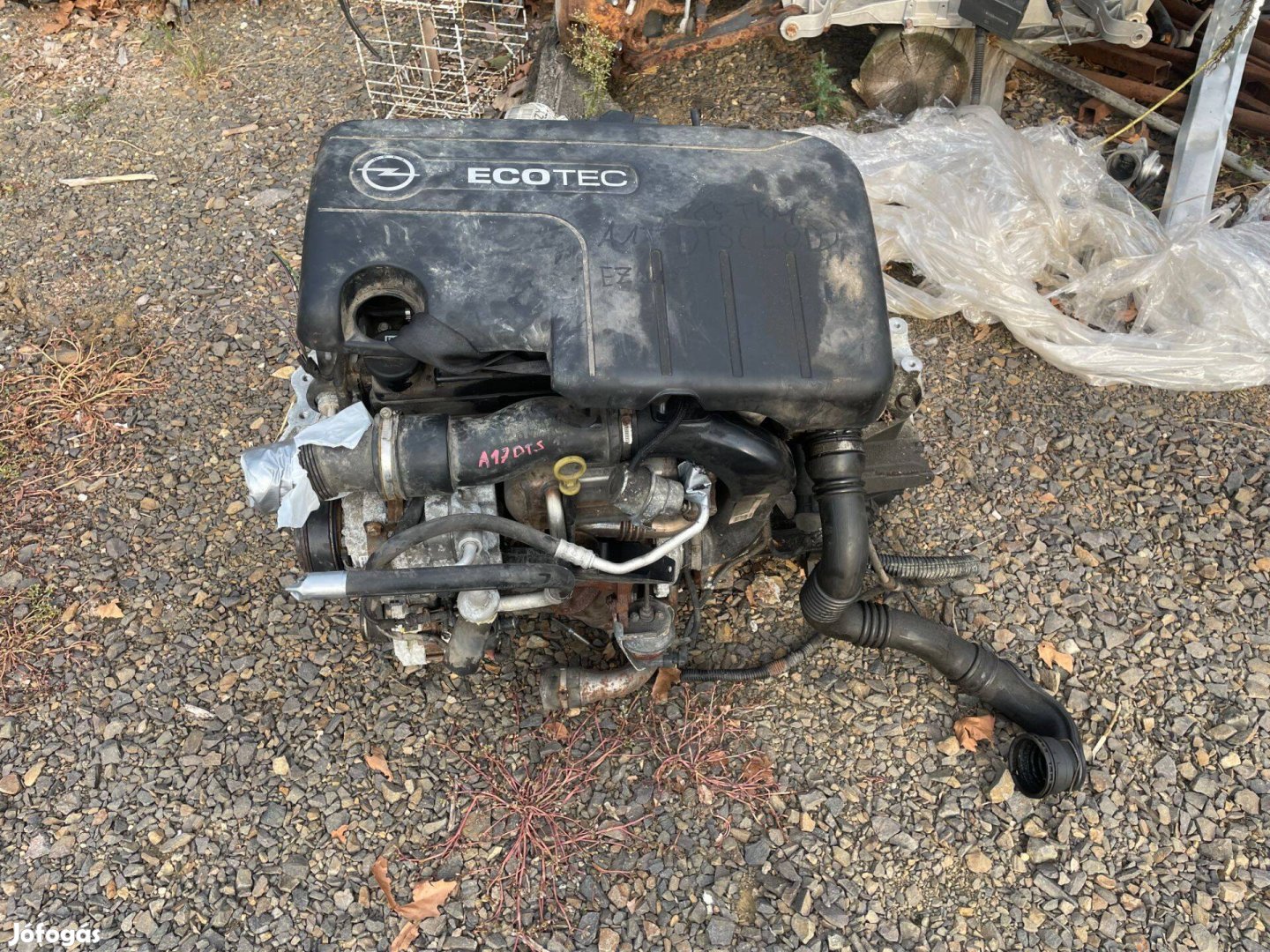 Opel Astra J-motor A17DTS kódu