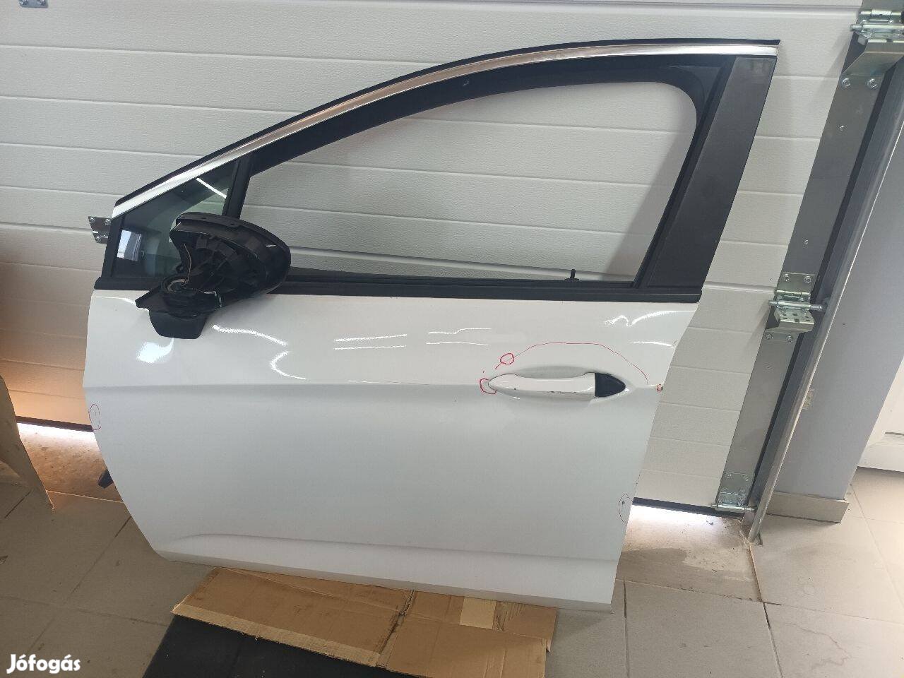 Opel Astra K Bal első Ajtó Fehér 9144