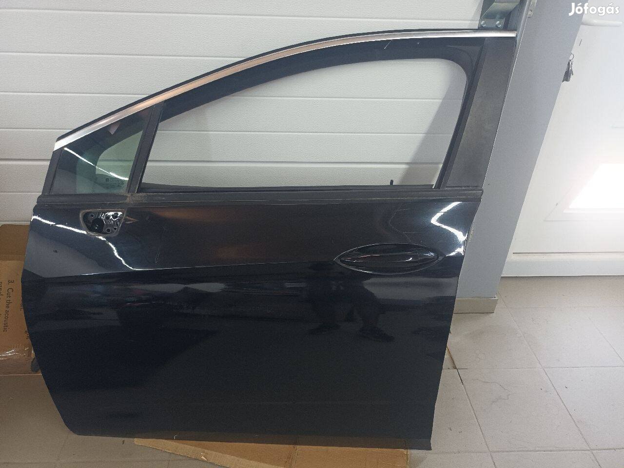 Opel Astra K Bal első Ajtó Fekete 9147