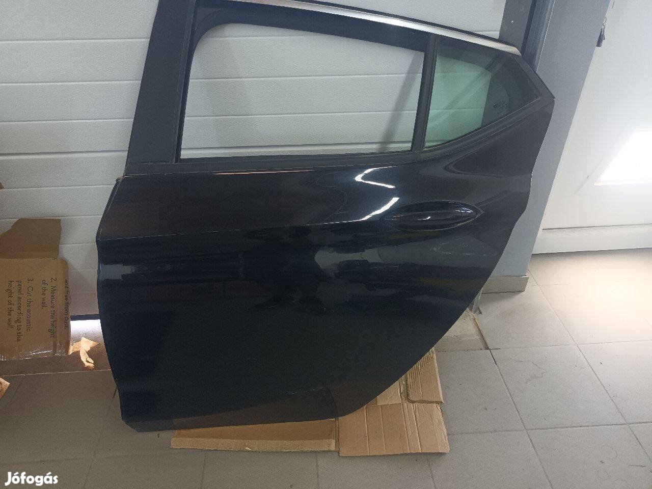Opel Astra K Bal hátsó Ajtó Fekete 9146 5 Ajtósé