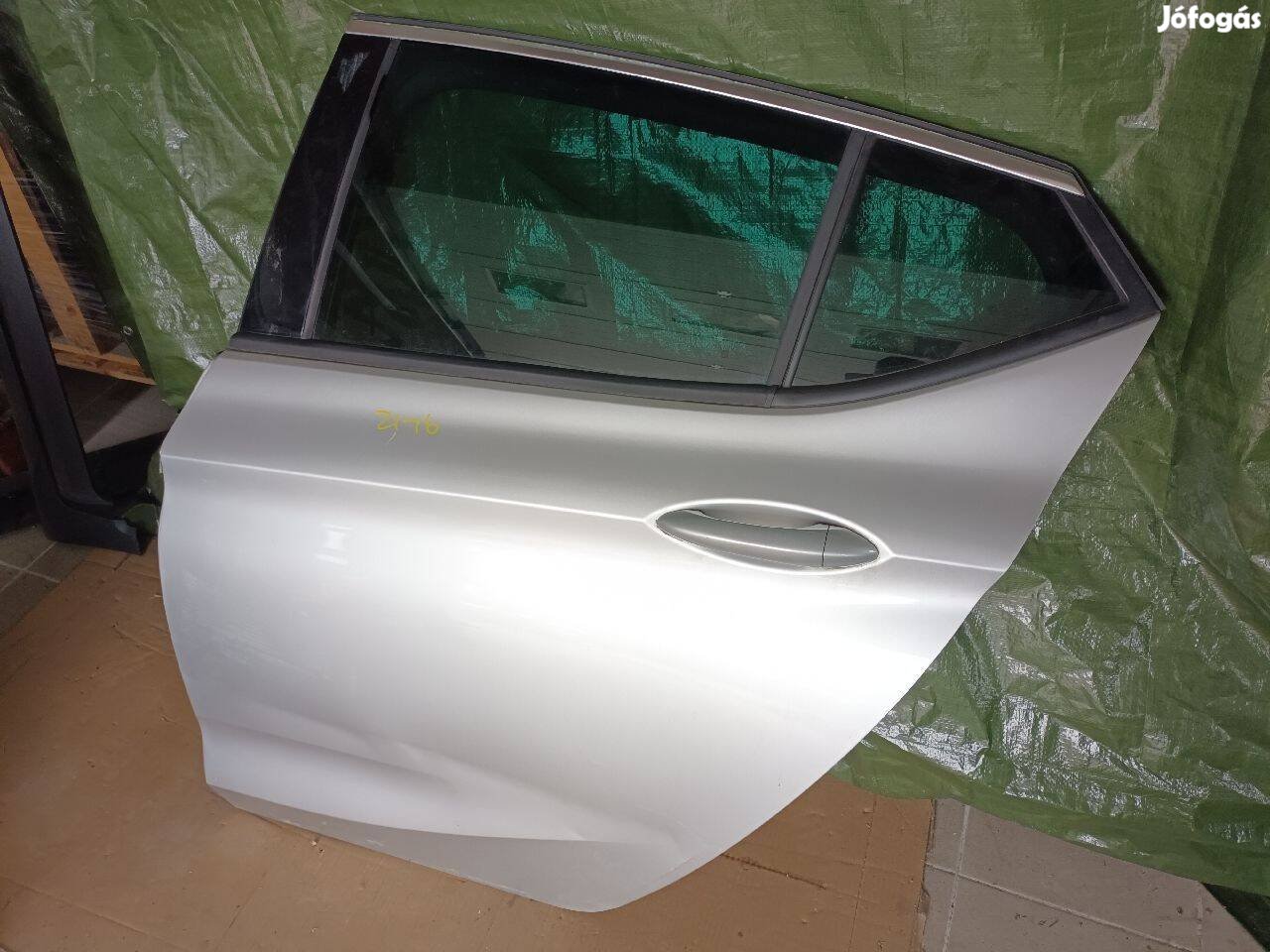 Opel Astra K Bal hátsó Ajtó Z176 Ezüst 7279