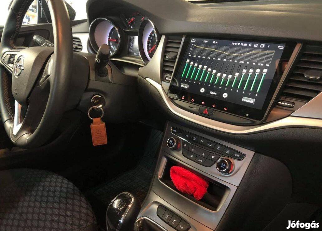 Opel Astra K Carplay Multimédia Android GPS Rádió Tolatókamerával