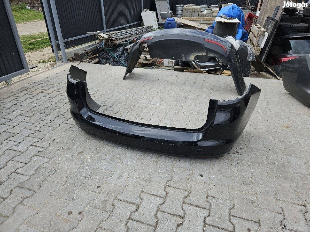 Opel Astra K Hátsó Lökhárító Fekete 5748
