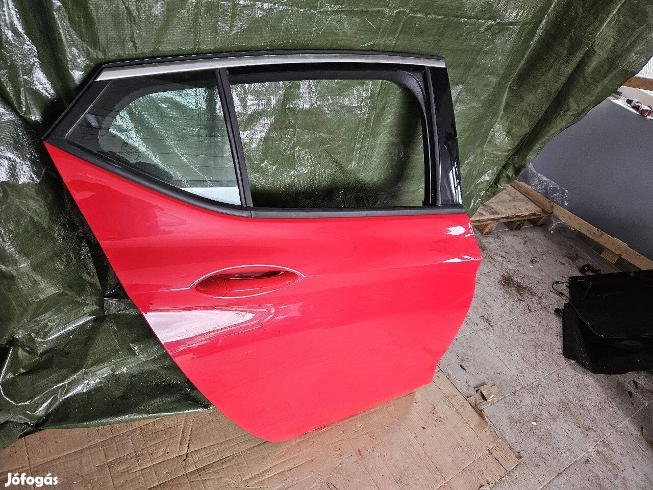 Opel Astra K Jobb hátsó Ajtó Piros 5 Ajtósé 7287