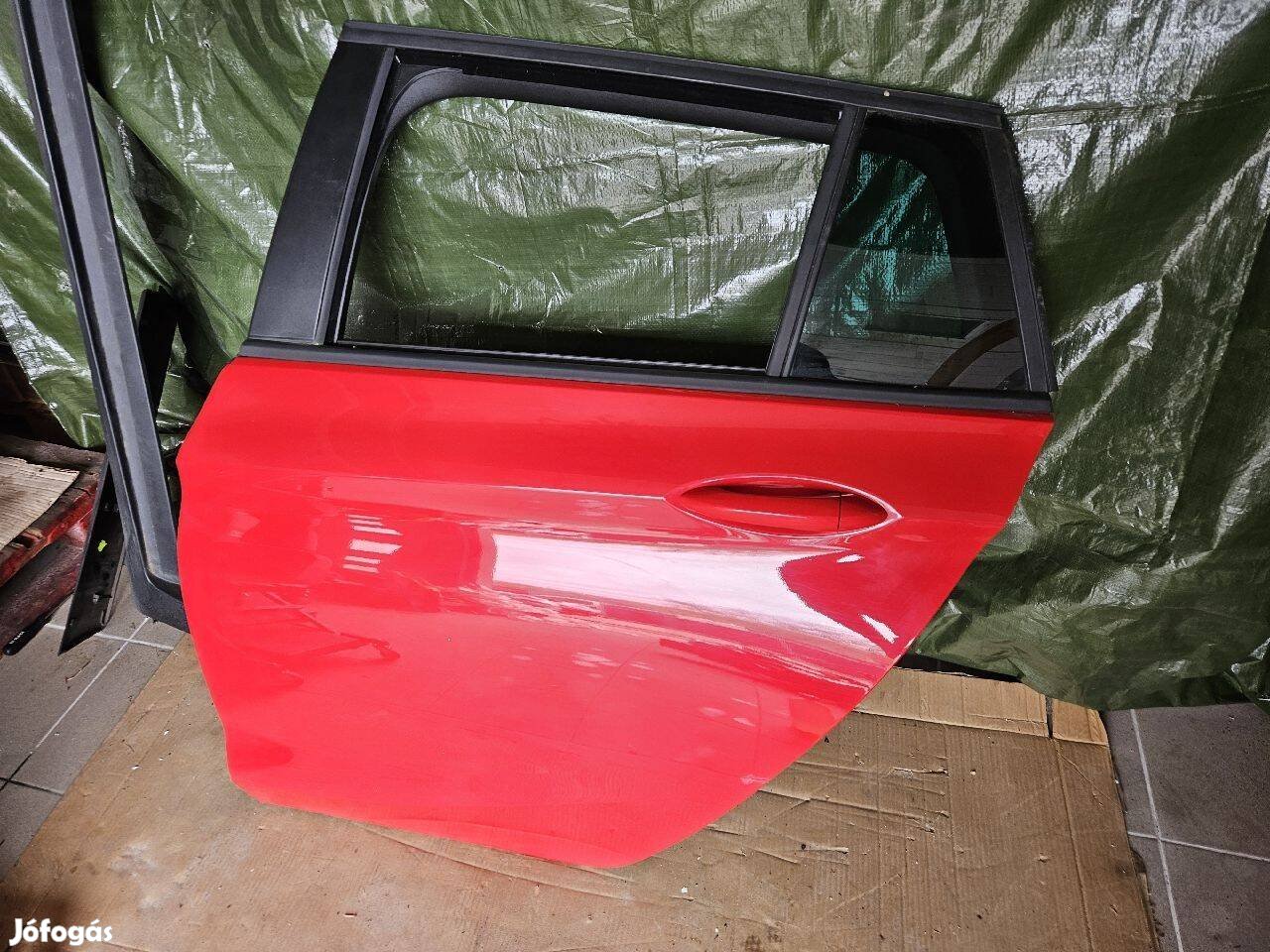 Opel Astra K Sports Tourer Kombi Bal hátsó Ajtó piros 7347