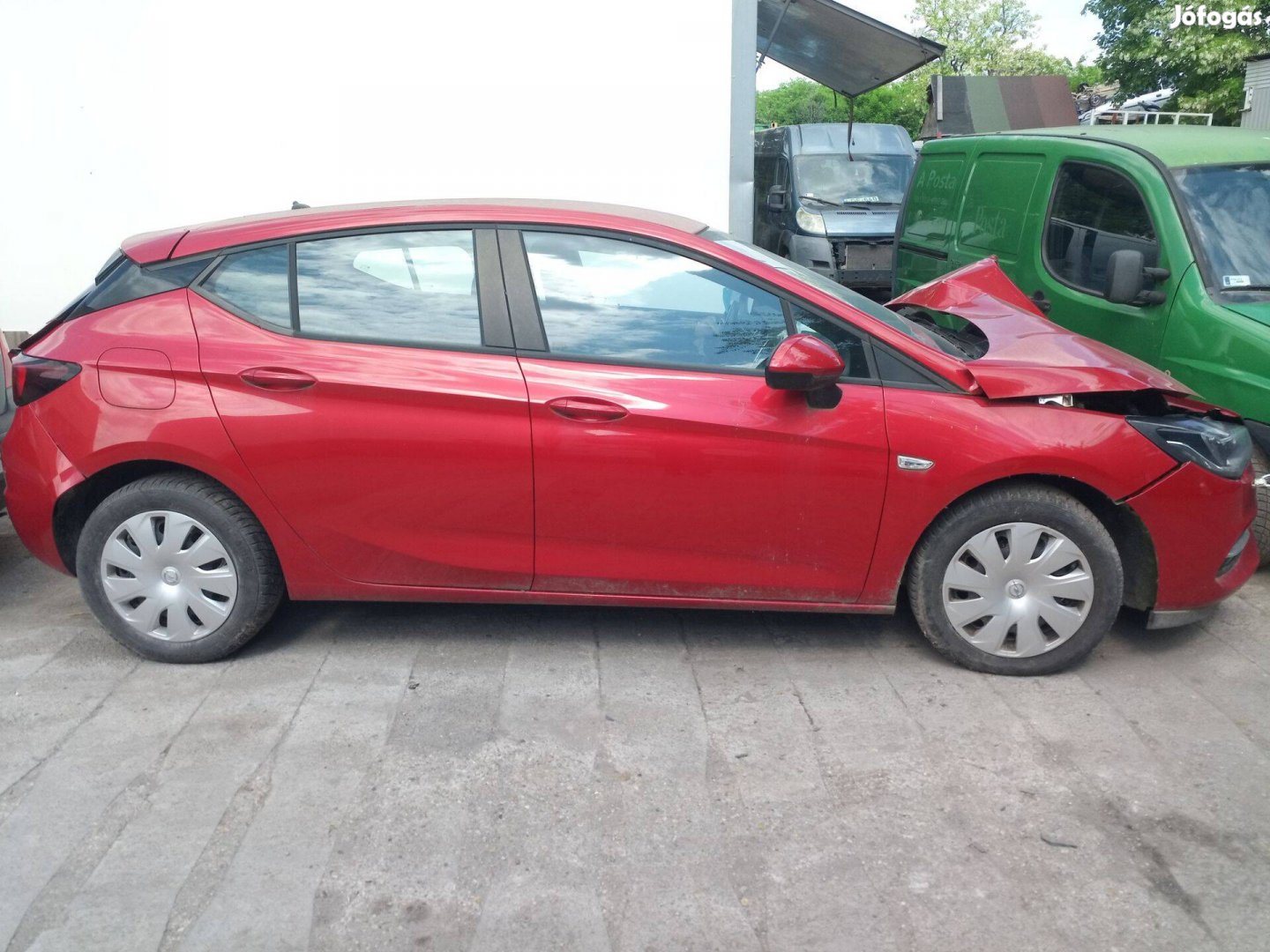 Opel Astra K bontás, csomagtér ajtó, hátsó lökhárító