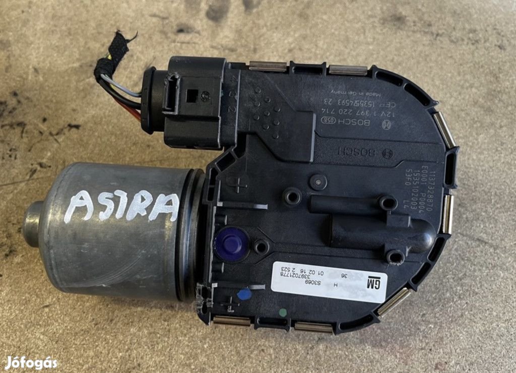 Opel Astra K első ablaktörlő motor 3397021778
