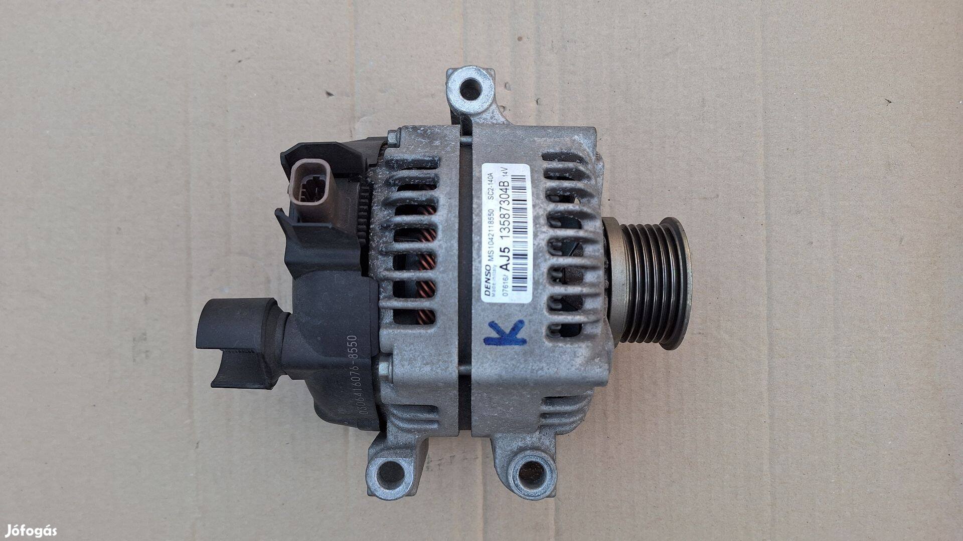 Opel Astra K generátor AJ5 13587304B