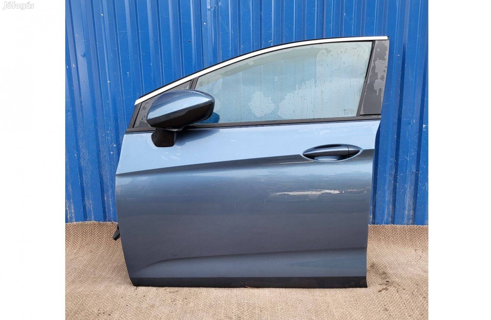 Opel Astra K gyári bal 13413427 első ajtó kék 2015-