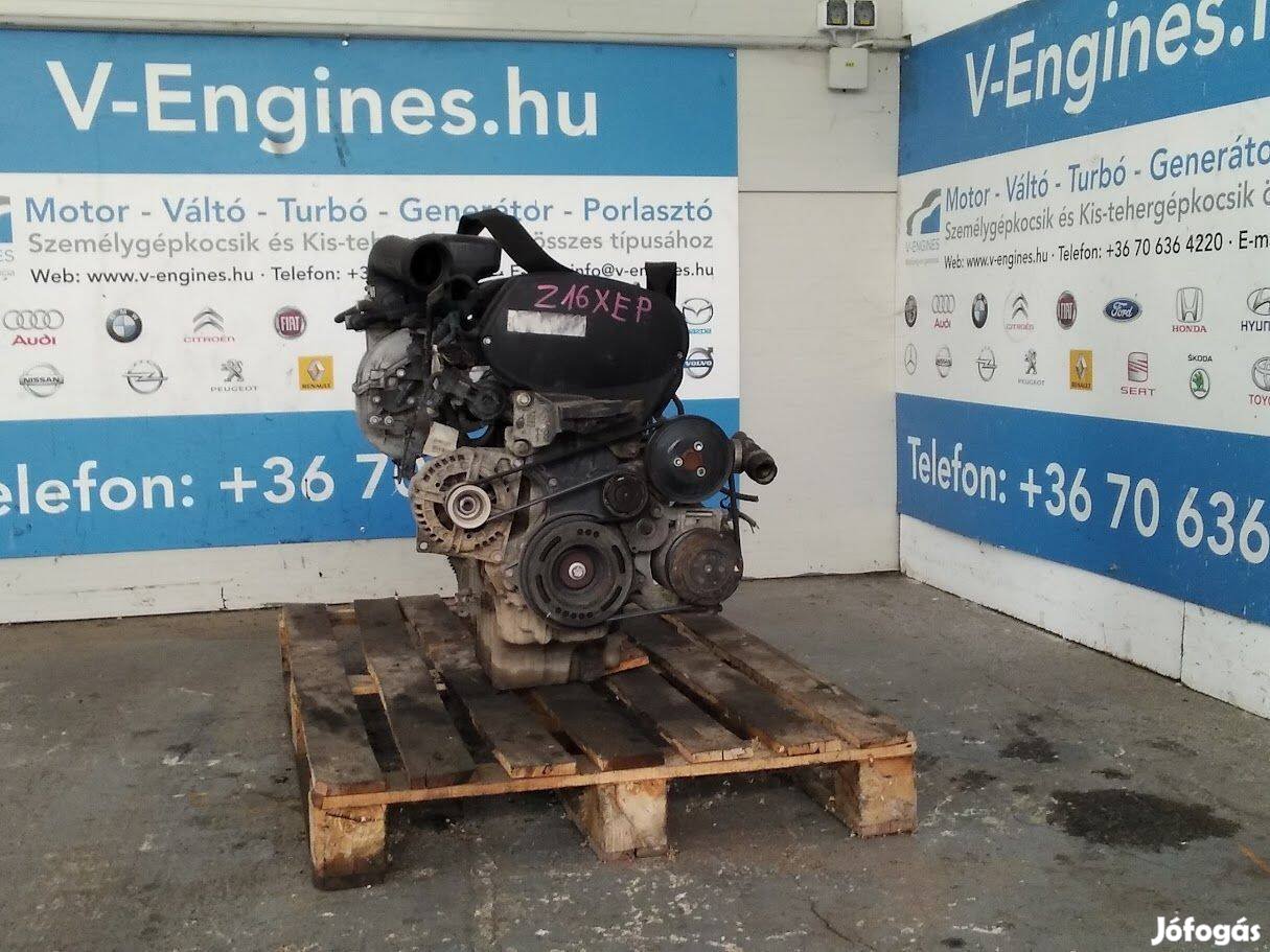 Opel Astra/Meriva 1,6B, Z16Xep bontott motor