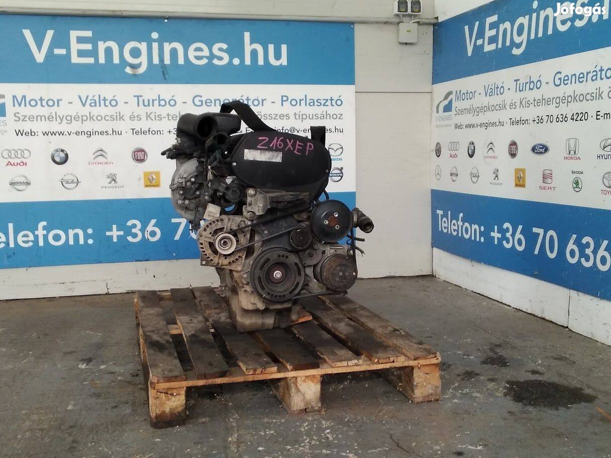 Opel Astra/Meriva 1,6B, Z16Xep bontott motor