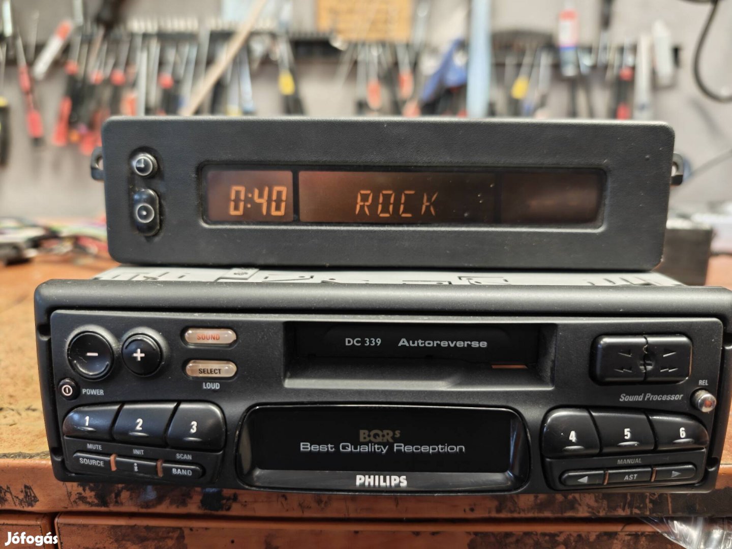 Opel Astra Vectra ritka Philips autórádió DSP-s