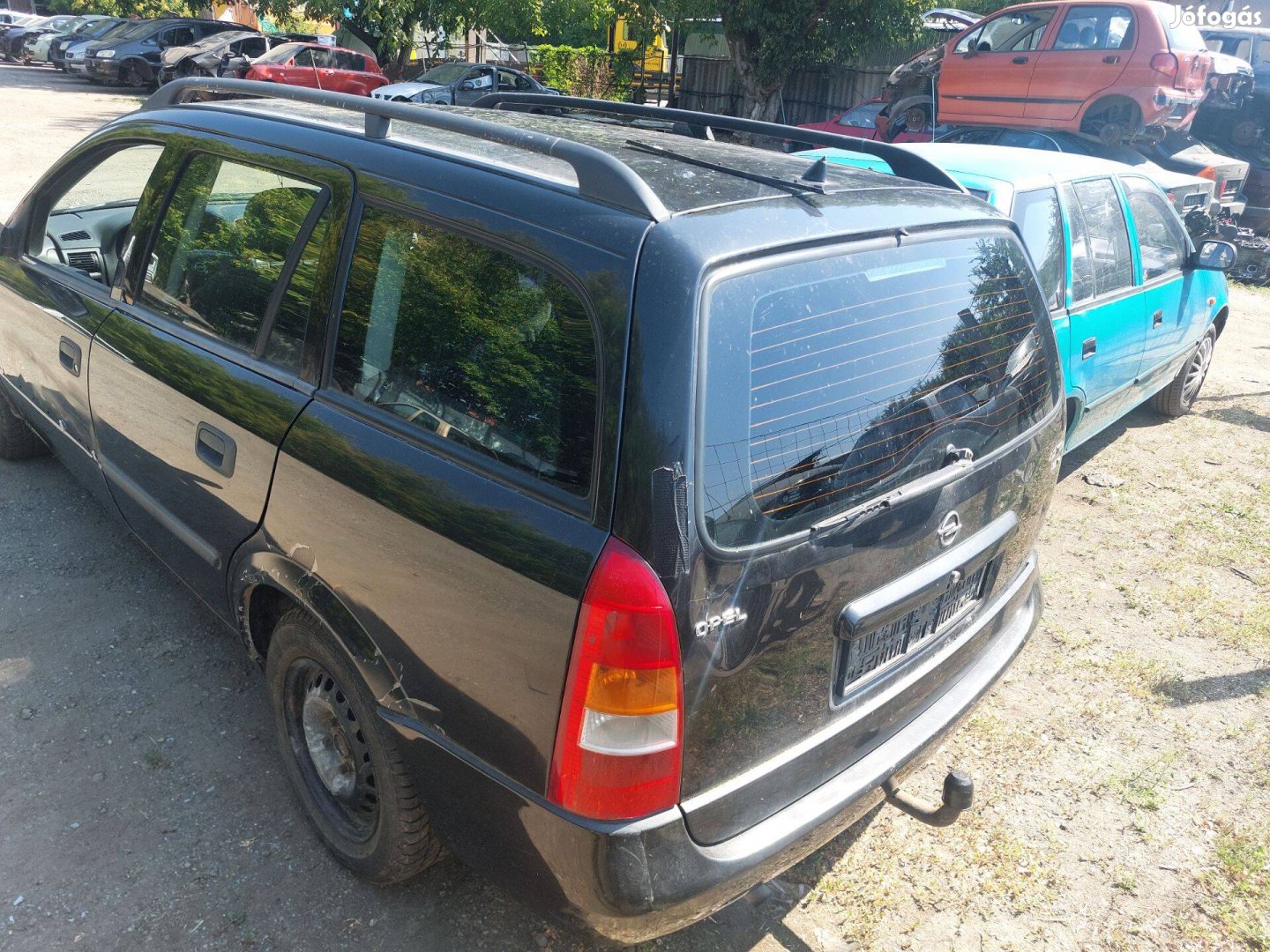 Opel Astra g Kombi karosszéria elemei Z298 Kék