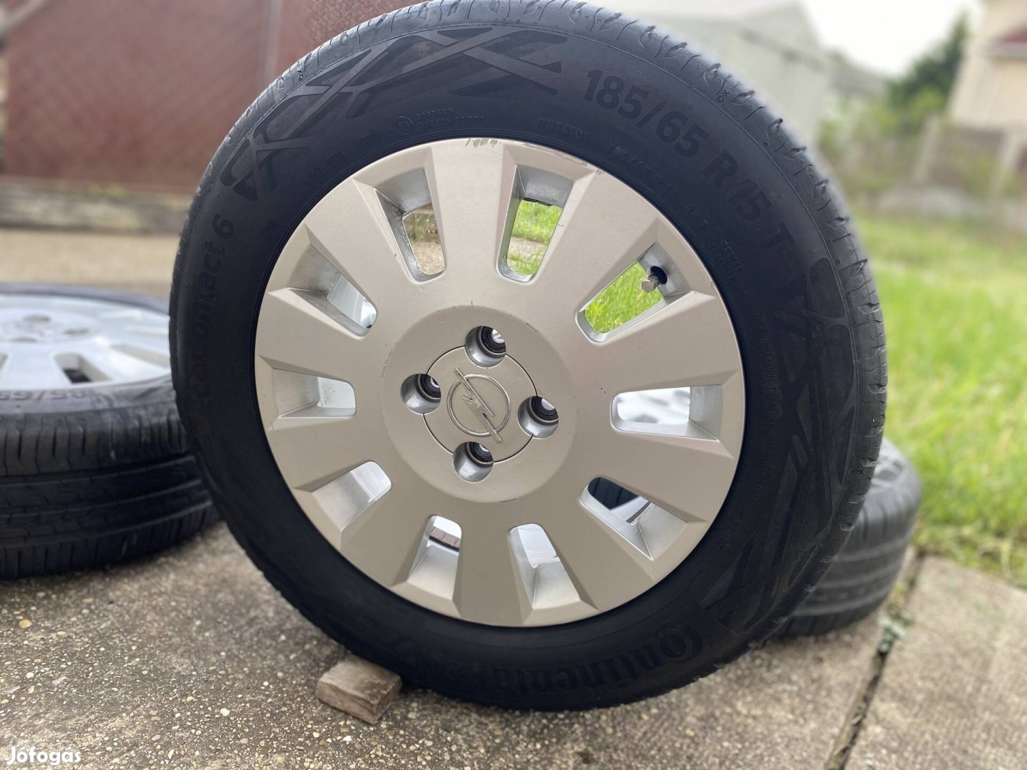 Opel Astra g gyári 4x100 15"-os alufelni 185/65r15 nyári dot0220