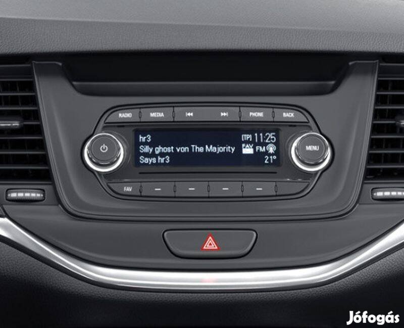 Opel Astra gyári rádió 2015-től Opel Astra K gyári rádió