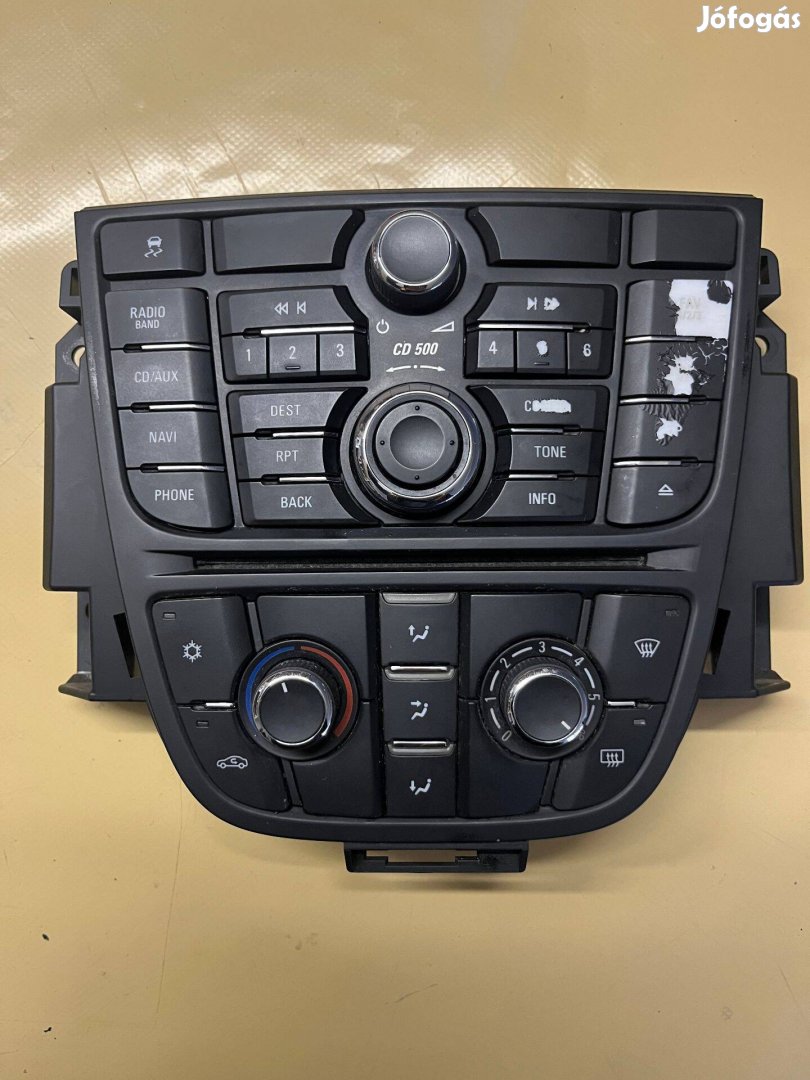 Opel Astra j,Meriva B,CD 500 és manuális klíma panel