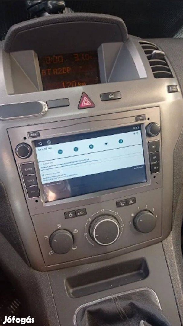 Opel Carplay Multimédia Android GPS Rádió Tolatókamerával!