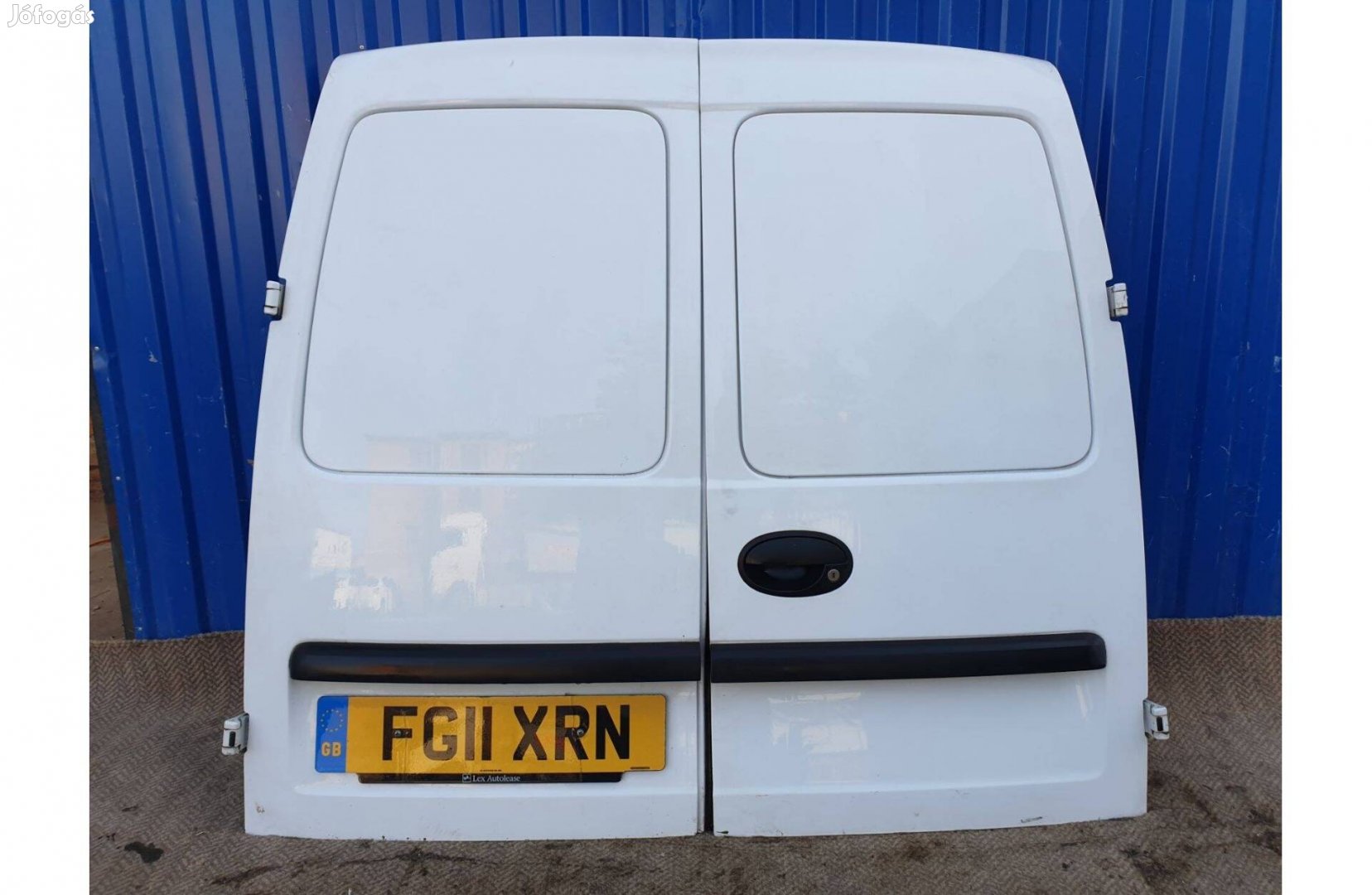 Opel Combo C 2001-2011 bal, jobb csomagtér ajtó fehér
