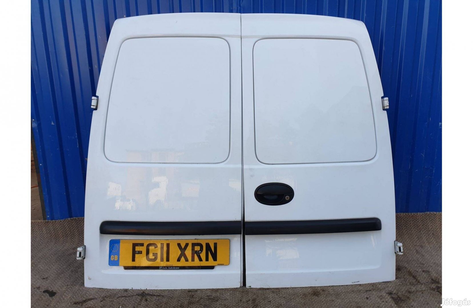 Opel Combo C 2001-2011 bal, jobb csomagtér ajtó fehér