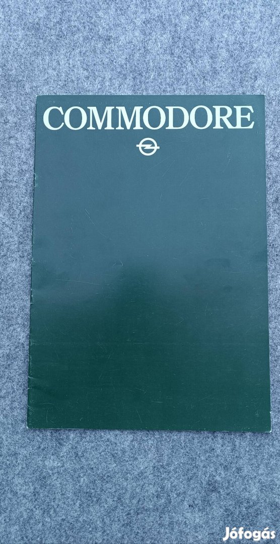 Opel Commodore eredeti prospektus 1979 leírás 