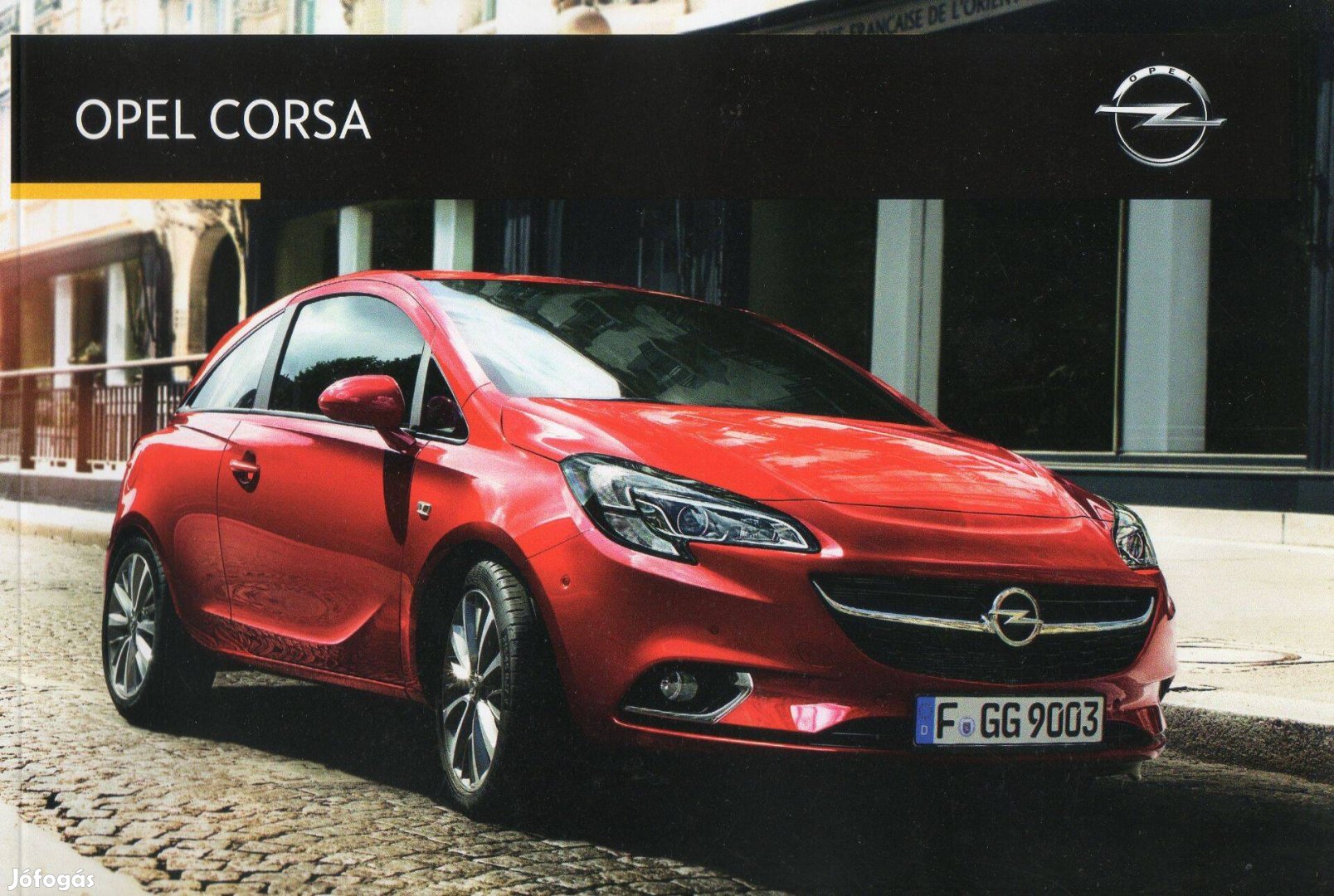 Opel Corsa 2016 magyar nyelvű prospektus brossúra