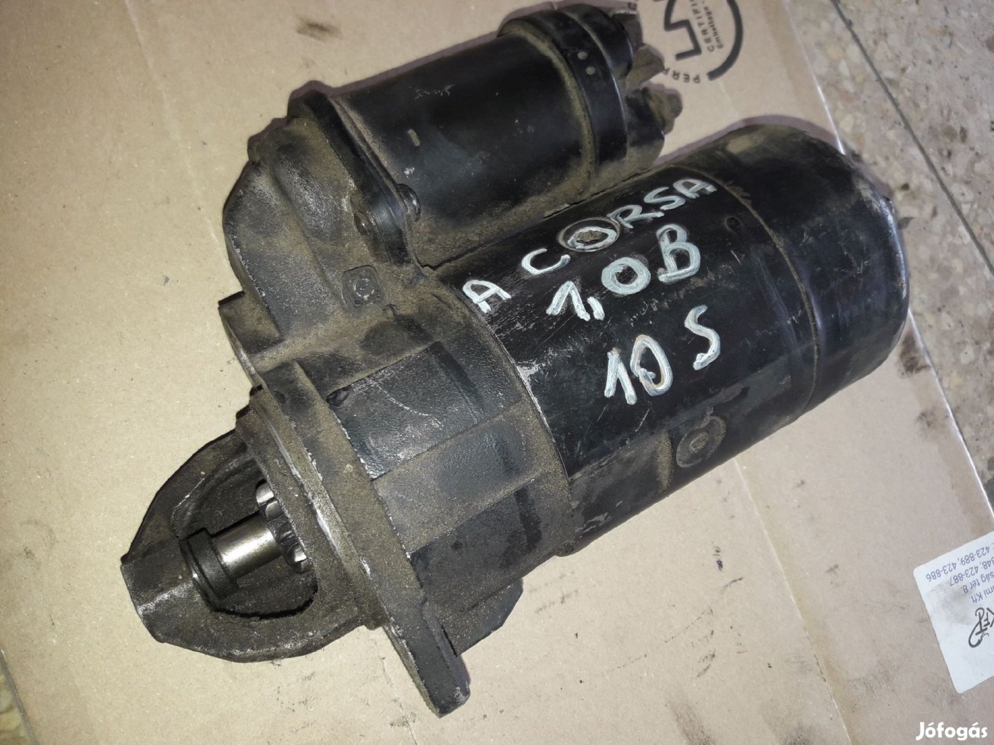 Opel Corsa A Önindító