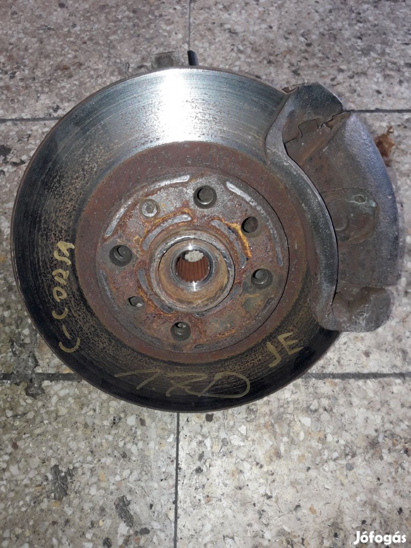 Opel Corsa C Jobb Első Csonkállvány Kerékaggyal Féknyereg