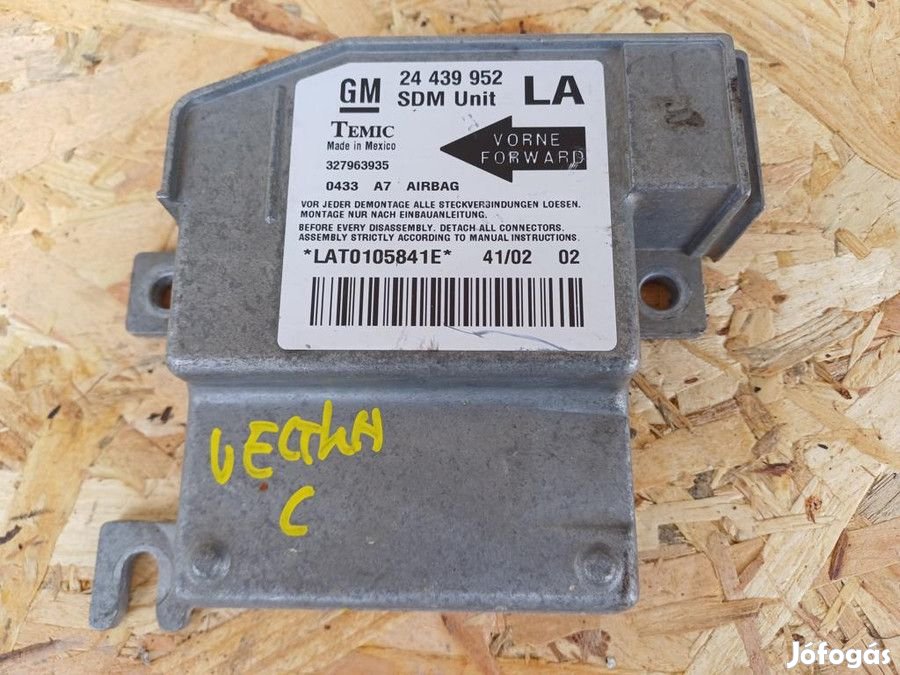 Opel Corsa C 2000-2010 Légzsák Vezérlő Elektronika